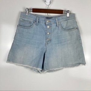 J.Crew Mercantile High Rise Cut Off Jean Shorts